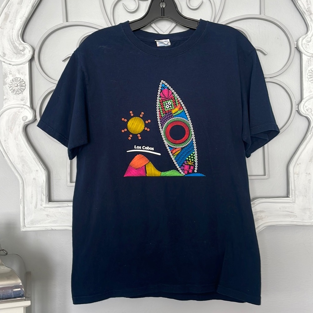 Los Cabo’s Navy Medium T-shirt Unisex